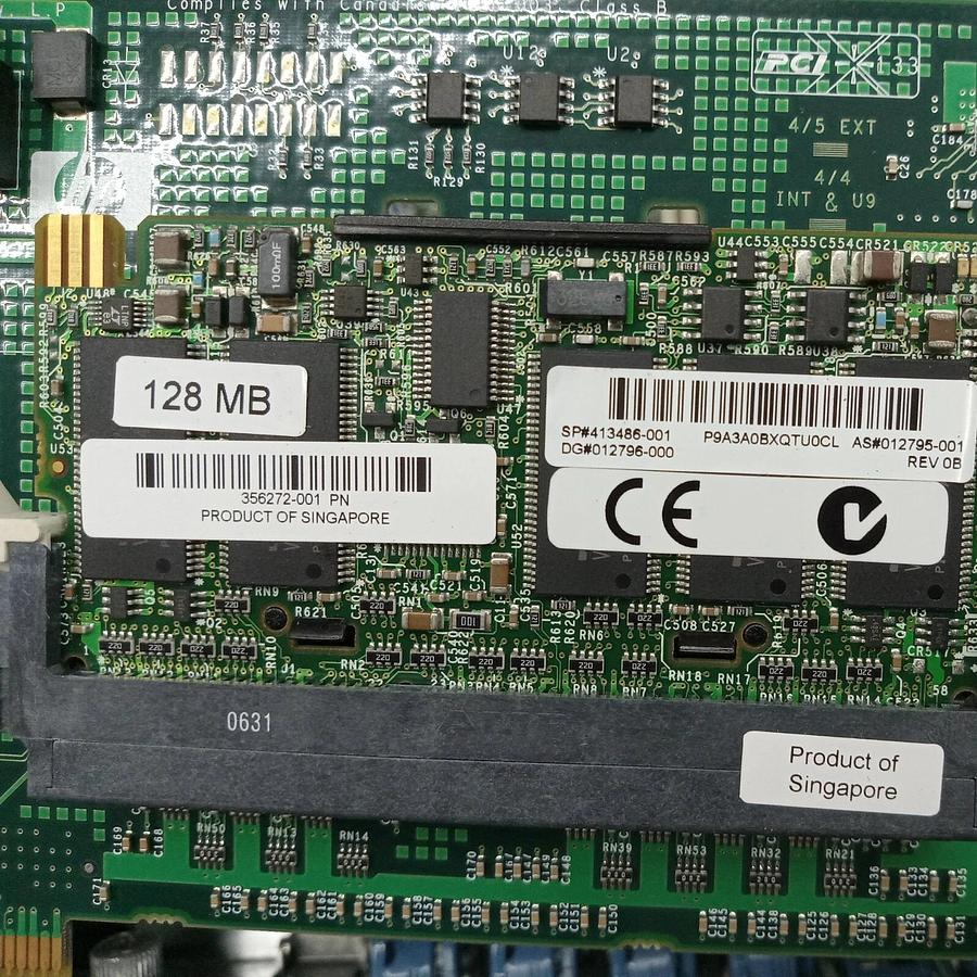 Used 305414-001 Hewlett-Packard Smart Array 641 Ultra320 Controller with 128MB cache