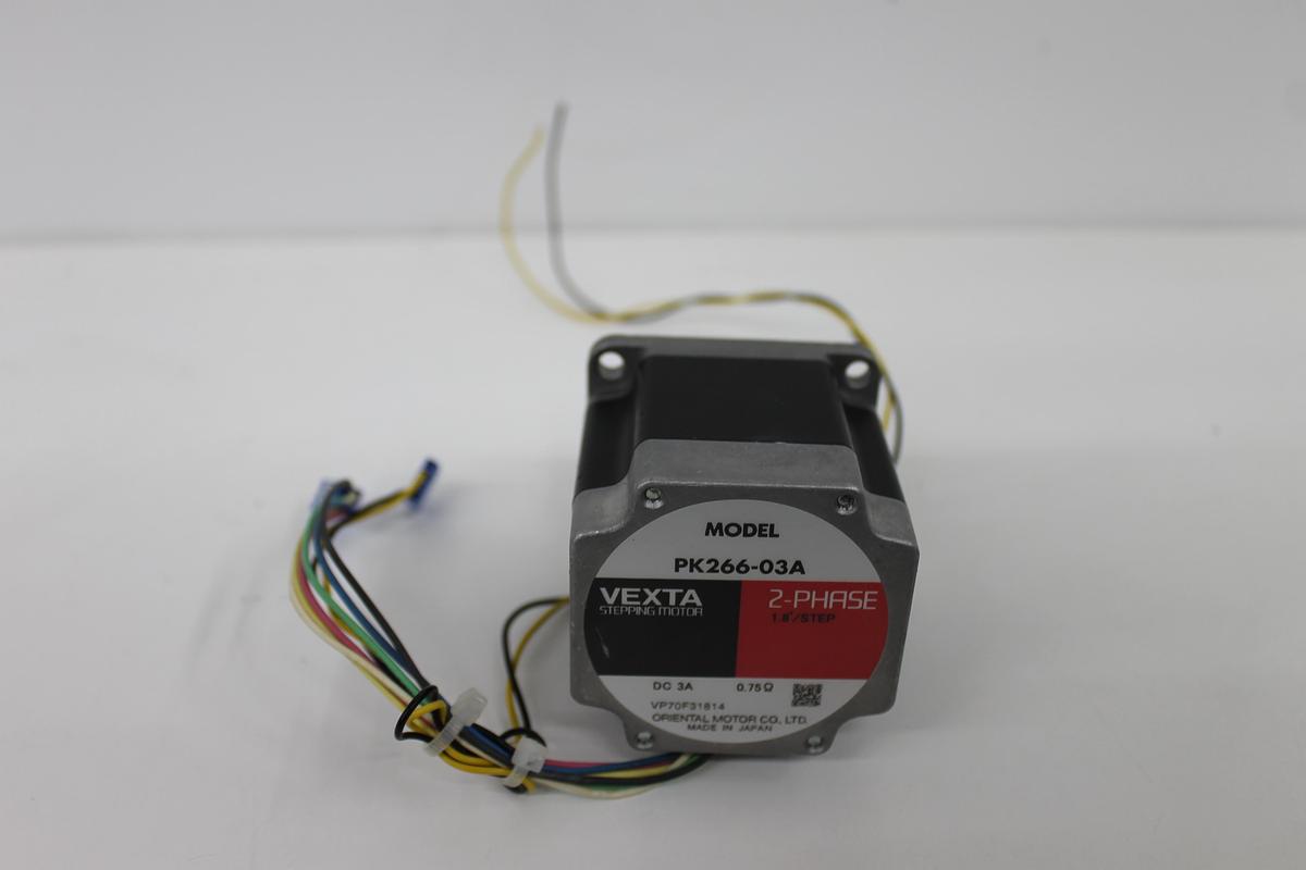 Used Oriental Motor PK266-03A Stepper Motor - 2 Phase, 3A, 1.8° Step