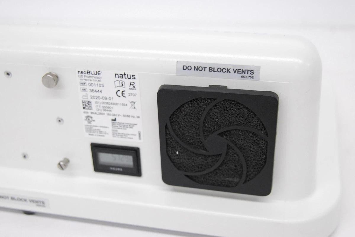 Used Natus 001103 neoBLUE LED Phototherapy System ( 5129 Hrs)
