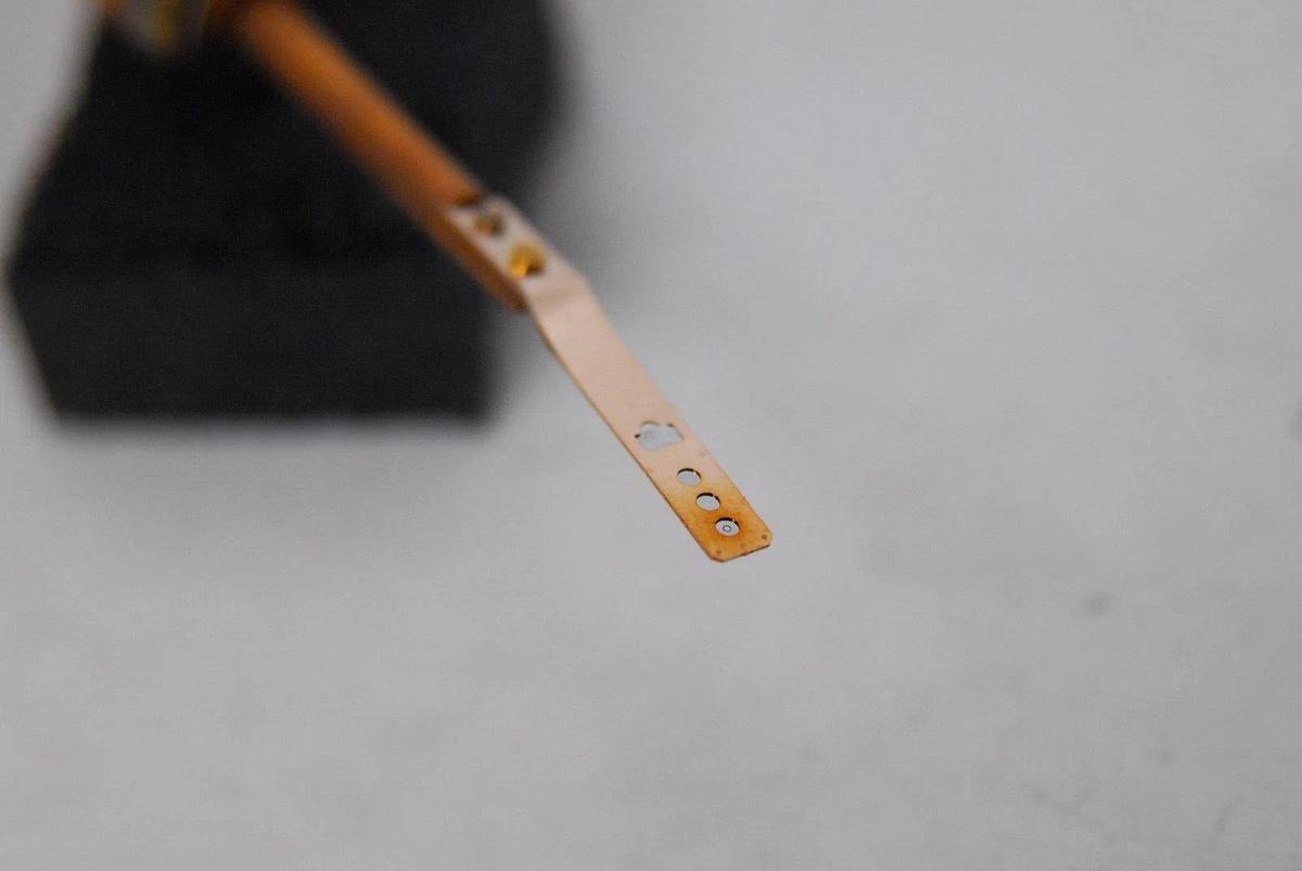 Used JEOL Condenser Lens Aperture Assembly from JEOL JEM 1230 TEM Electron Microscope