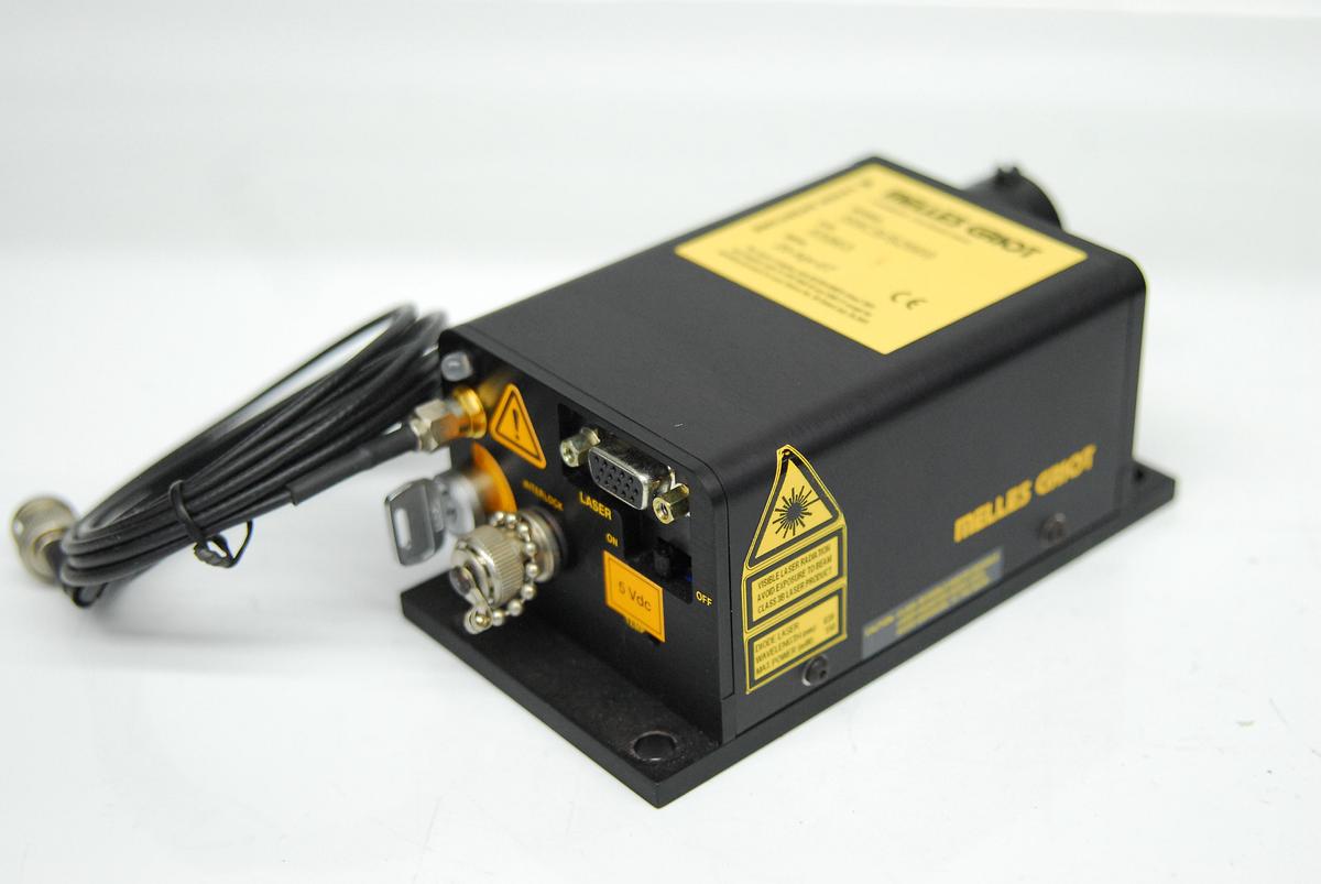 Used Melles Griot 56ICS/S2669 Red Diode Laser 639nm 10mW