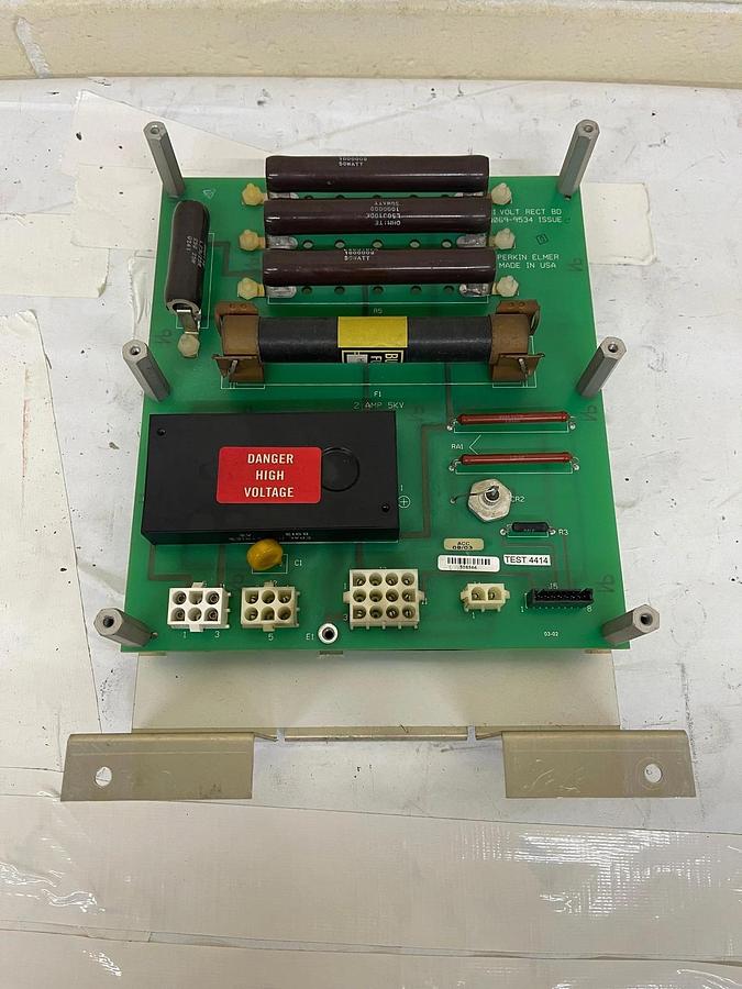 Used Perkin Elmer N069-9534 HI VOLT RECT BD