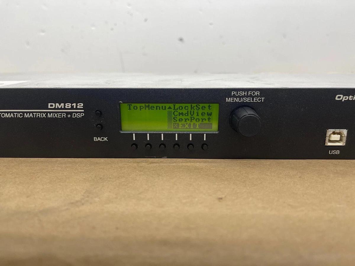 Used Lectrosonics DM812 Audio Processor