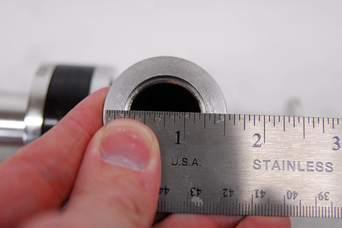 Used Nor-Cal ESVP-1002-NWB Pneumatic Angle Valve