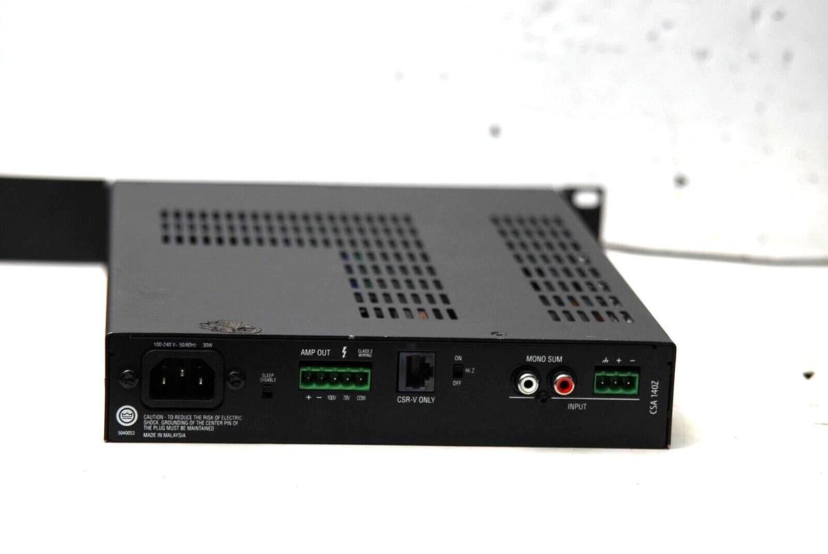 Used JBL CSA 140Z 40W 70/100V Power Amplifier - Tested Working