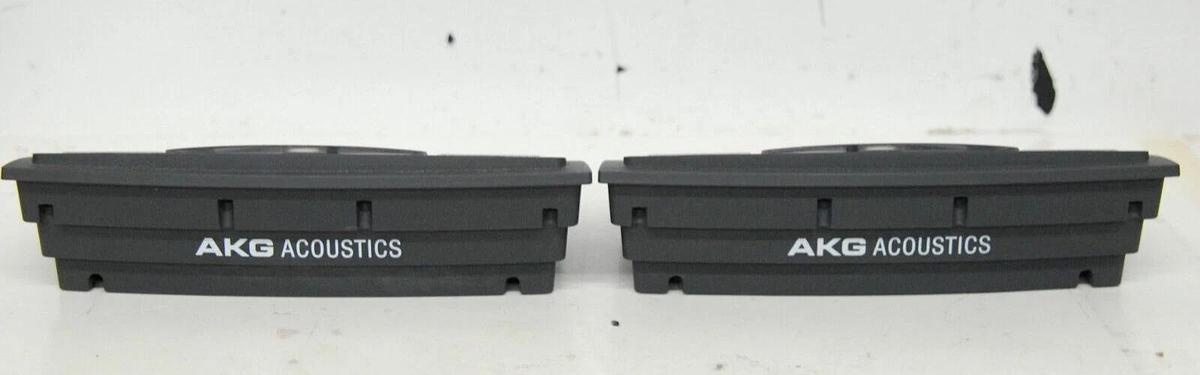 Used AKG CS5 DU Conference Delegate Base Unit W/ Microphone, 1x AC Adapter - Lot of 2