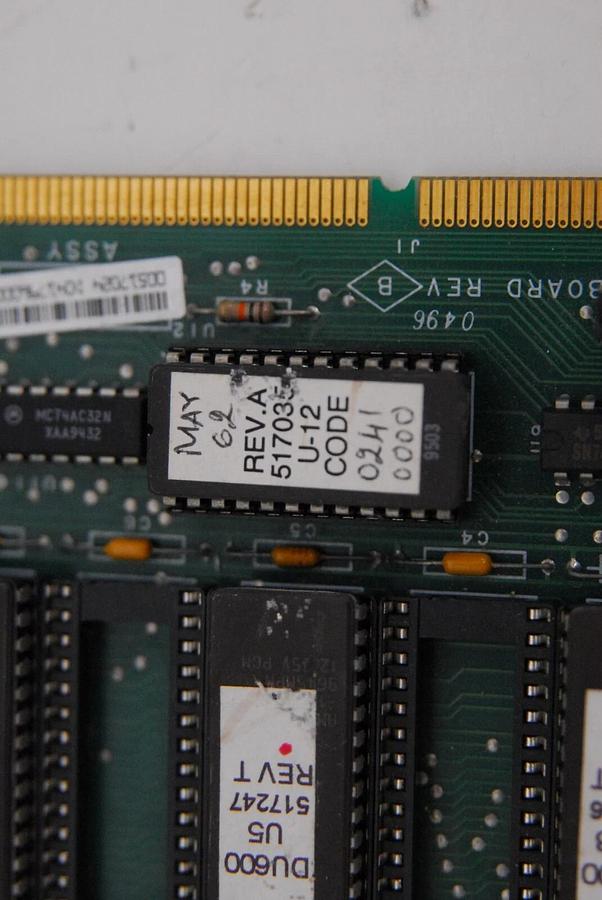 Used Beckman DU640i -Control Board 00517204 W/ Prom Card 00517024