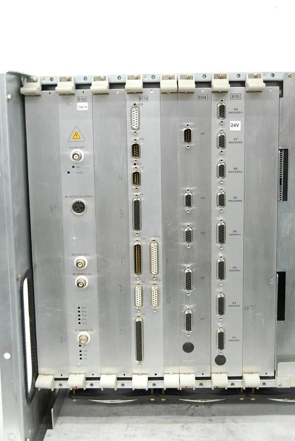 Used Bruker AXS A18-B20 Control Rack W/ B102, B114, B104, B105 Cards - D8 ADVANCE
