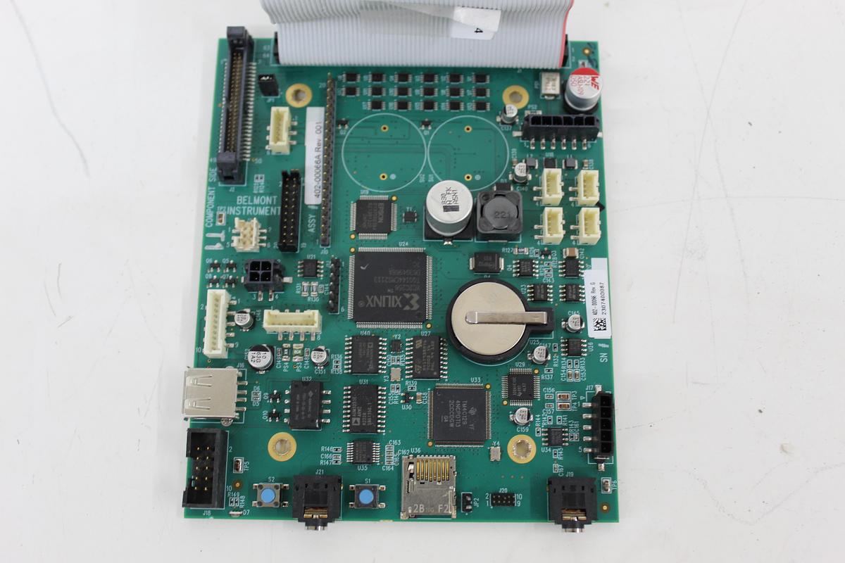 Used Belmont 402-00066A REV G CPU PCB Computer Board [Rapid Infuser RI-2]