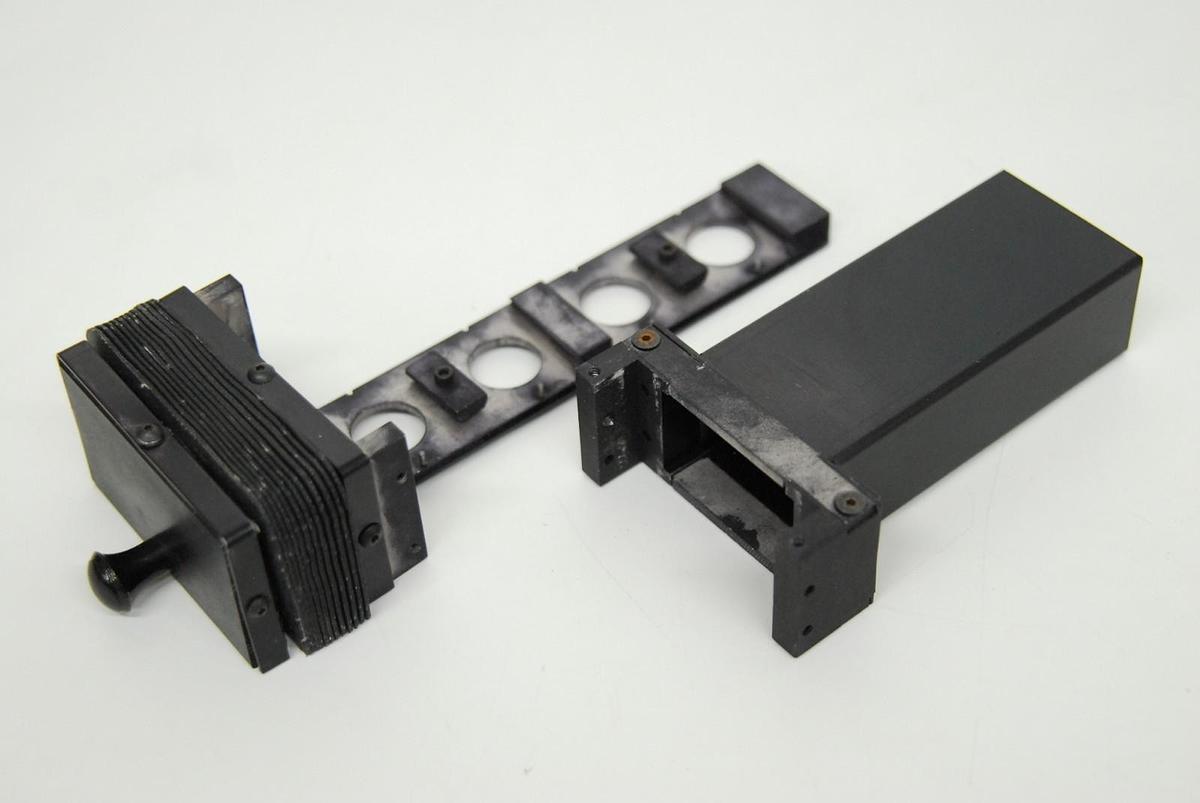 Used Nikon Diaphot TMD Inverted Microscope - 4 Slot Filter Cube Cassette Slider