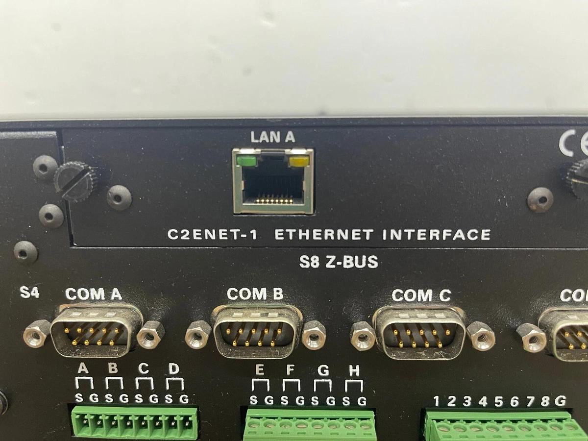 Used Crestron AV2 Audio Video Control Processor W/ C2ENET-1 Card