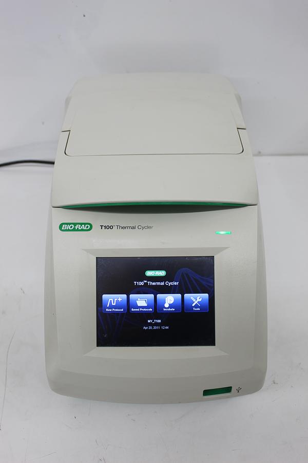Used Bio-Rad T100 186-1096 96-Well PCR Thermal Cycler Touchscreen