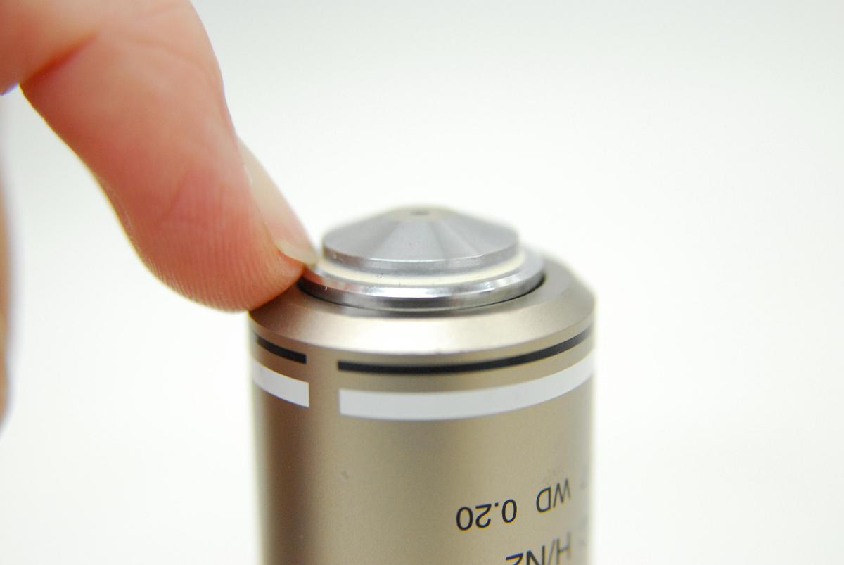 Used Nikon Plan Fluor 100X/1.30 Oil DIC H/N2 ∞/0.17 WD 0.20 Microscope Objective