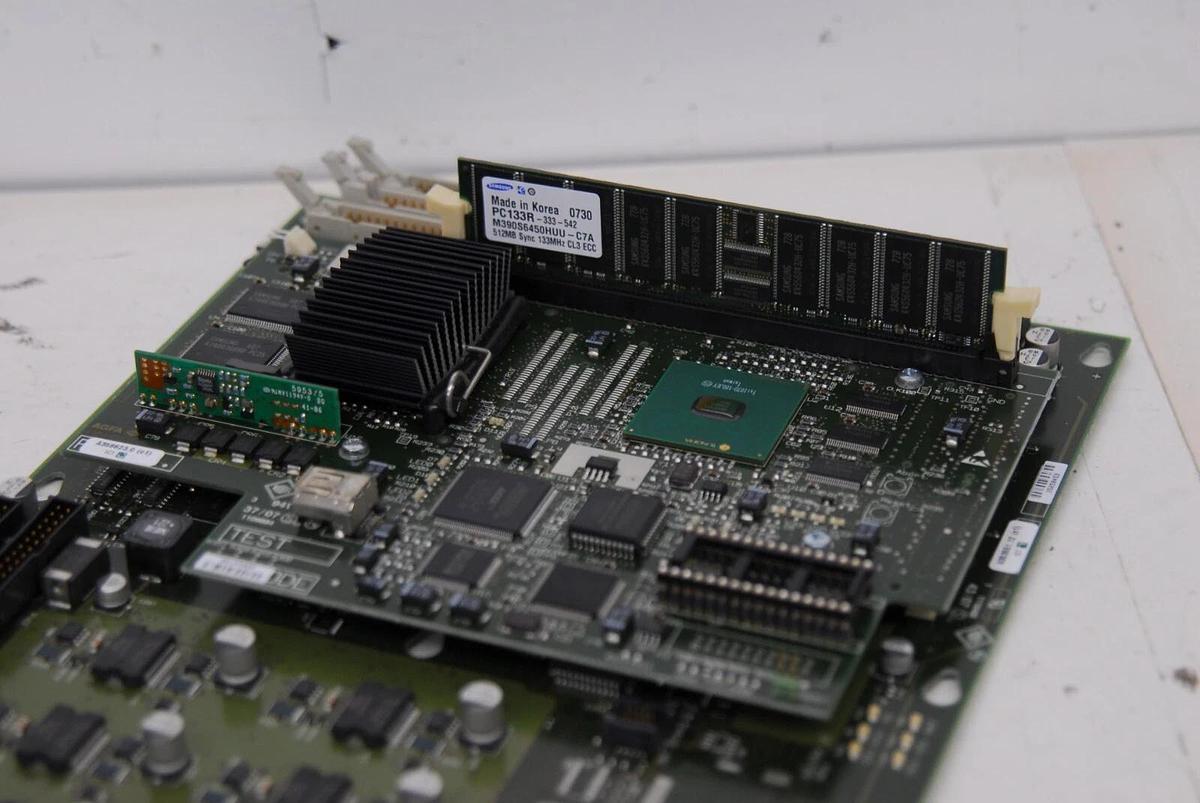 Used AGFA A355001.4 DEVIL PCB W/ A354480.0 Board ,512MB RAM (Drystar 5302) - TESTED