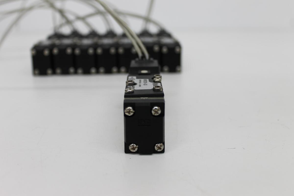 Used SMC NVFS2110-3G Soleniod Valve LOT OF 8