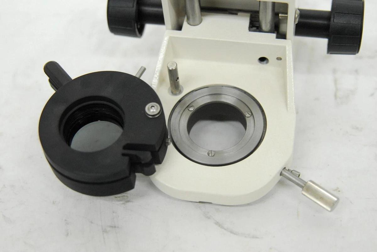 Used Zeiss 1016-201 Condenser Substage W/ 1121-813 Rotatable Polarizer D - Axiovert