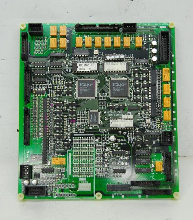 Used Mitsubishi UOSB-02-DWC BY171E648G51 Control Board (RA-90 Wire EDM)