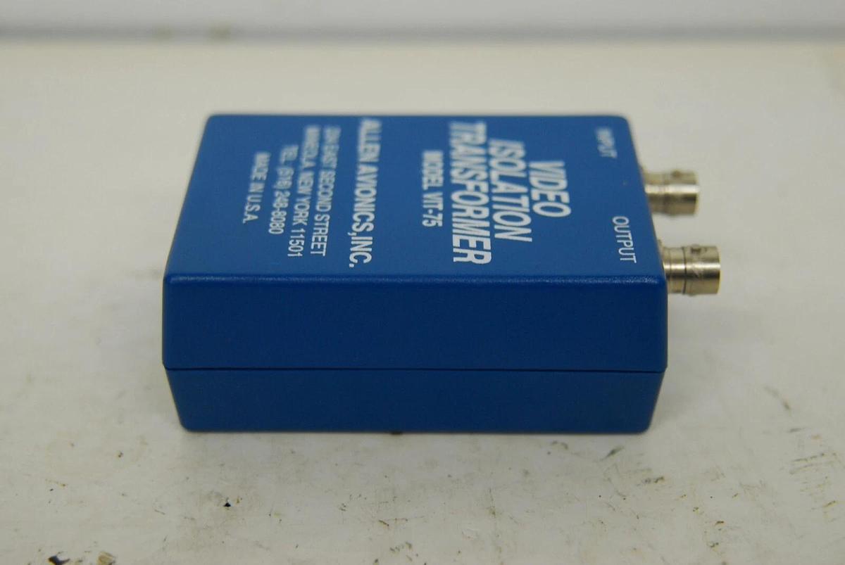Used Alan Avionics VIT-75 Video Isolation Transformer