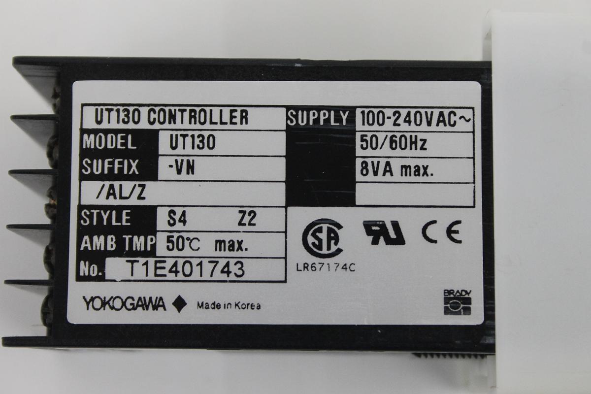 Used YOKOGAWA UT130 TEMPERATURE CONTROLLER