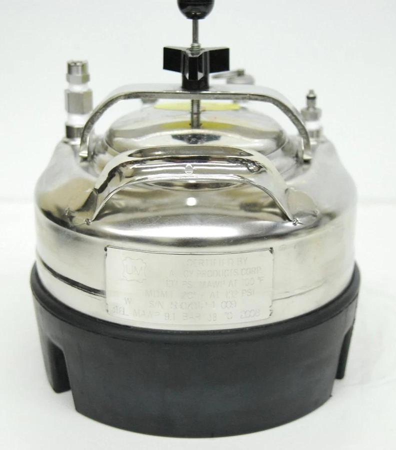 Used BD FACSAria II Fluidics Cart - Ethanol Shutdown Tank UM 5L 316L MAWP