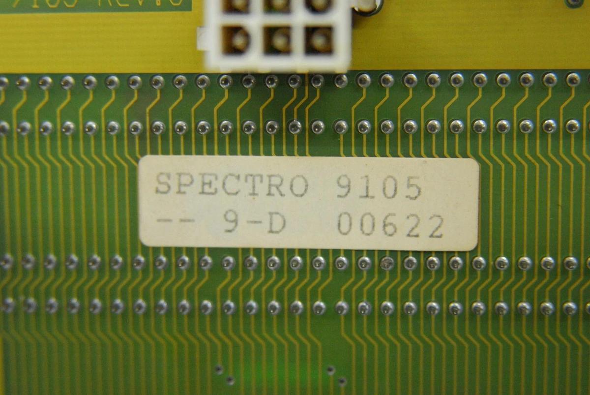 Used Spectro 9105 Backplane PCB
