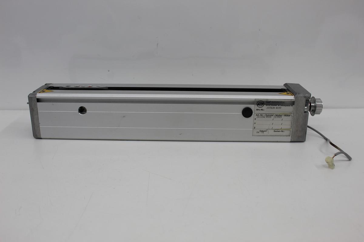 Used Isel Automation LES 4 235420 4039 Linear Actuator 17"