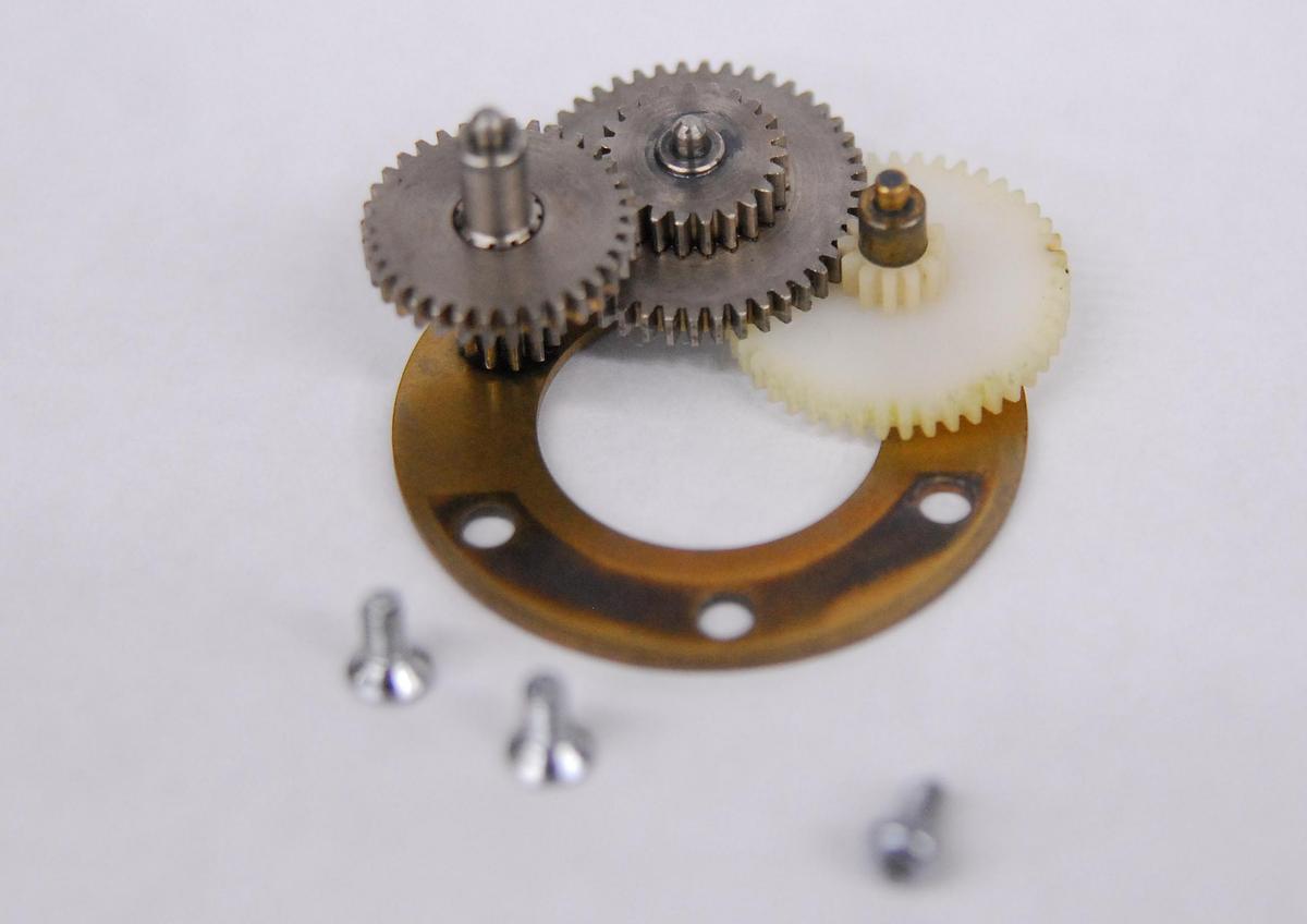 Used Olympus BH-2 Microscope Fine Focus Gear Assembly