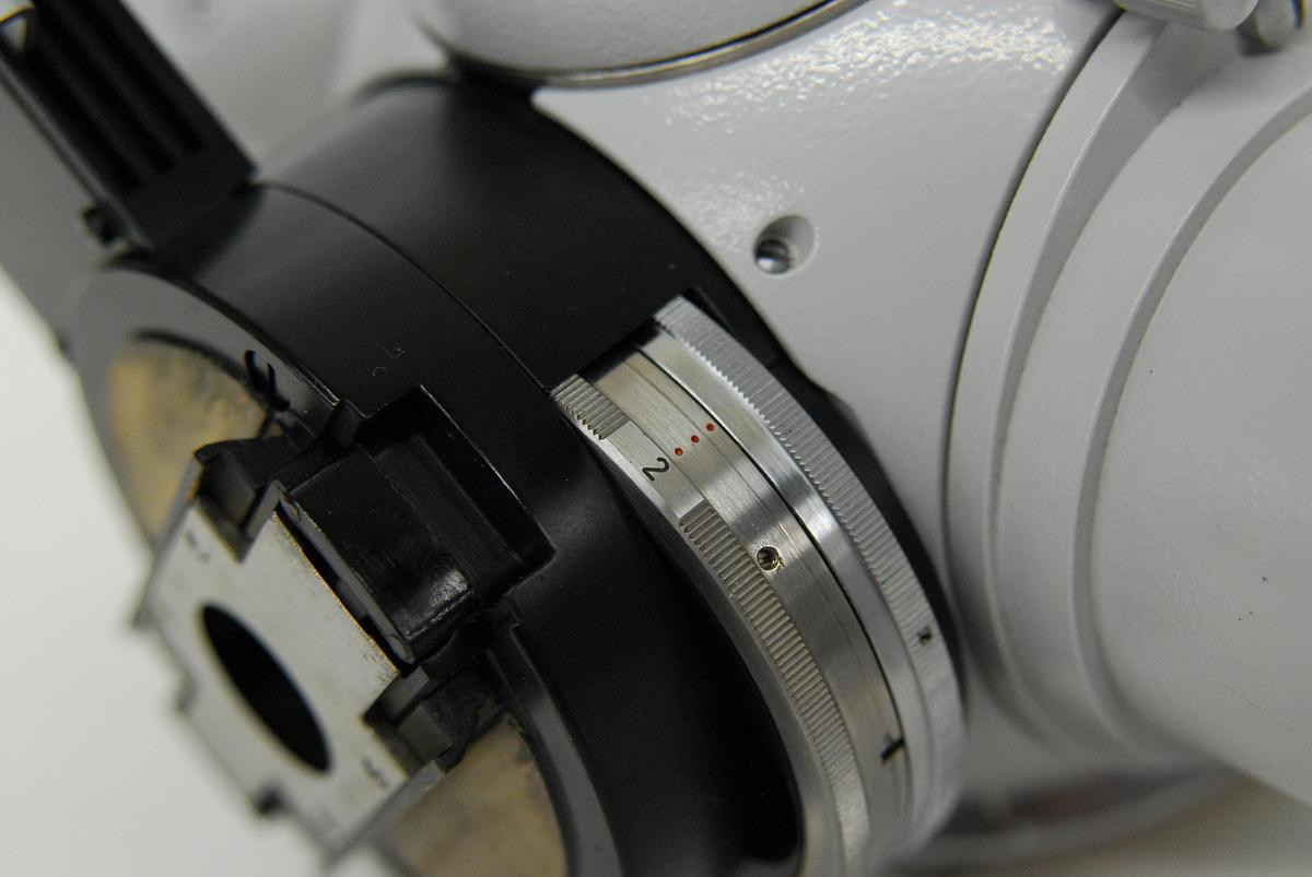 Used Zeiss Universal Microscope Tube Head, Eyepieces, Optovar, Filter Slider