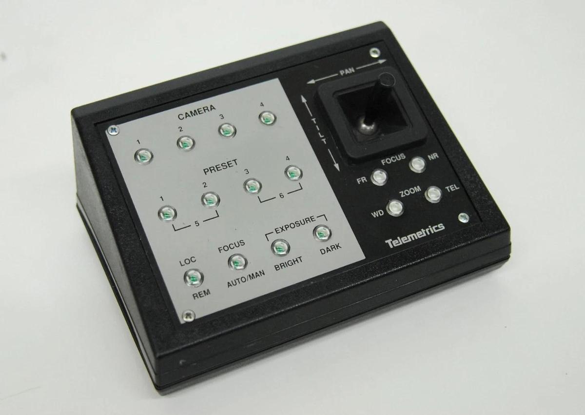 Used Telemetrics CP-ITV-D100 Camera Joystick Control Panel (92 53225 018)