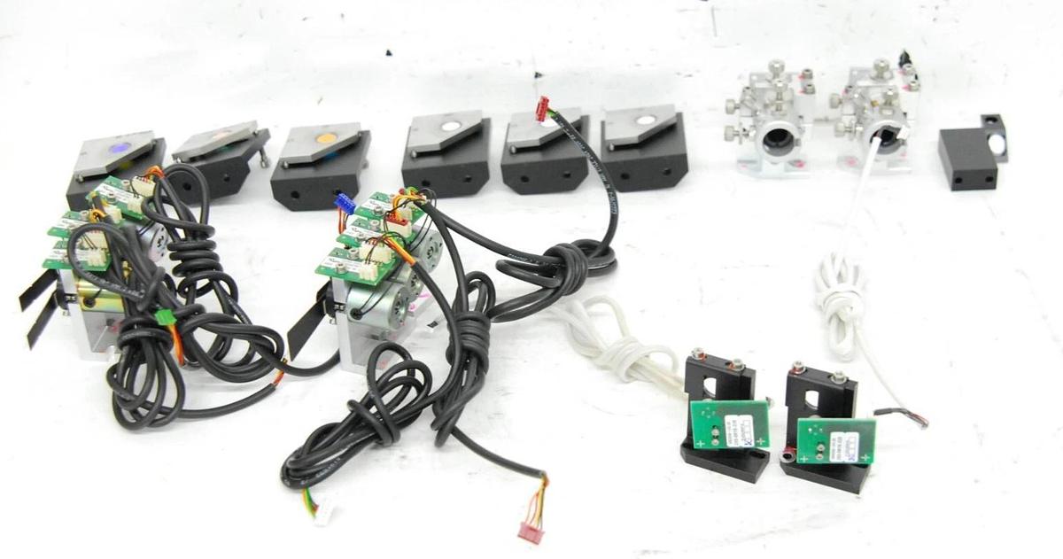 Used Zeiss LSM510 Laser Module - Fiber Coupler, Filters, Shutters, Optics, Mirrors