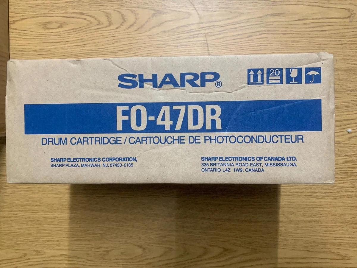 Used Genuine Sharp F0-47DR Drum Cartridge - New Sealed
