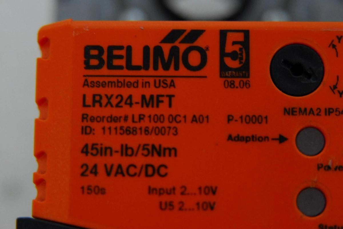 Used Belimo LRX24-MFT Control Actuator
