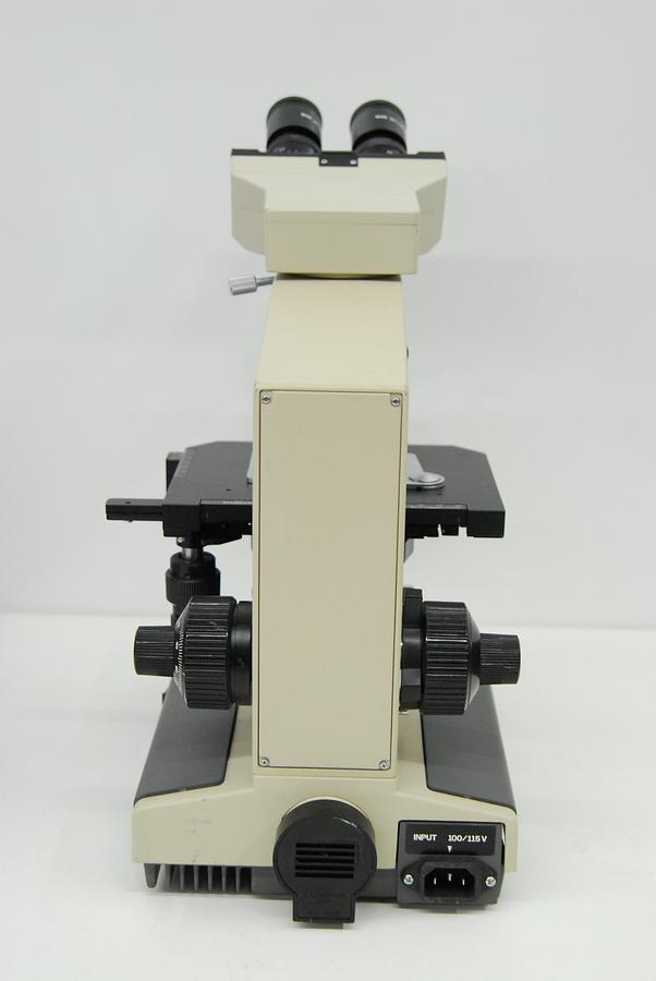Used Olympus BH-2 BHTU Binocular Microscope W/ DPlan 4/10 Objectives, Light Pre-Set