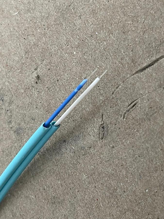 Used Corning Cable Optical 04/2017, 12549882, 2 MM50 0M3, TB2, by the foot