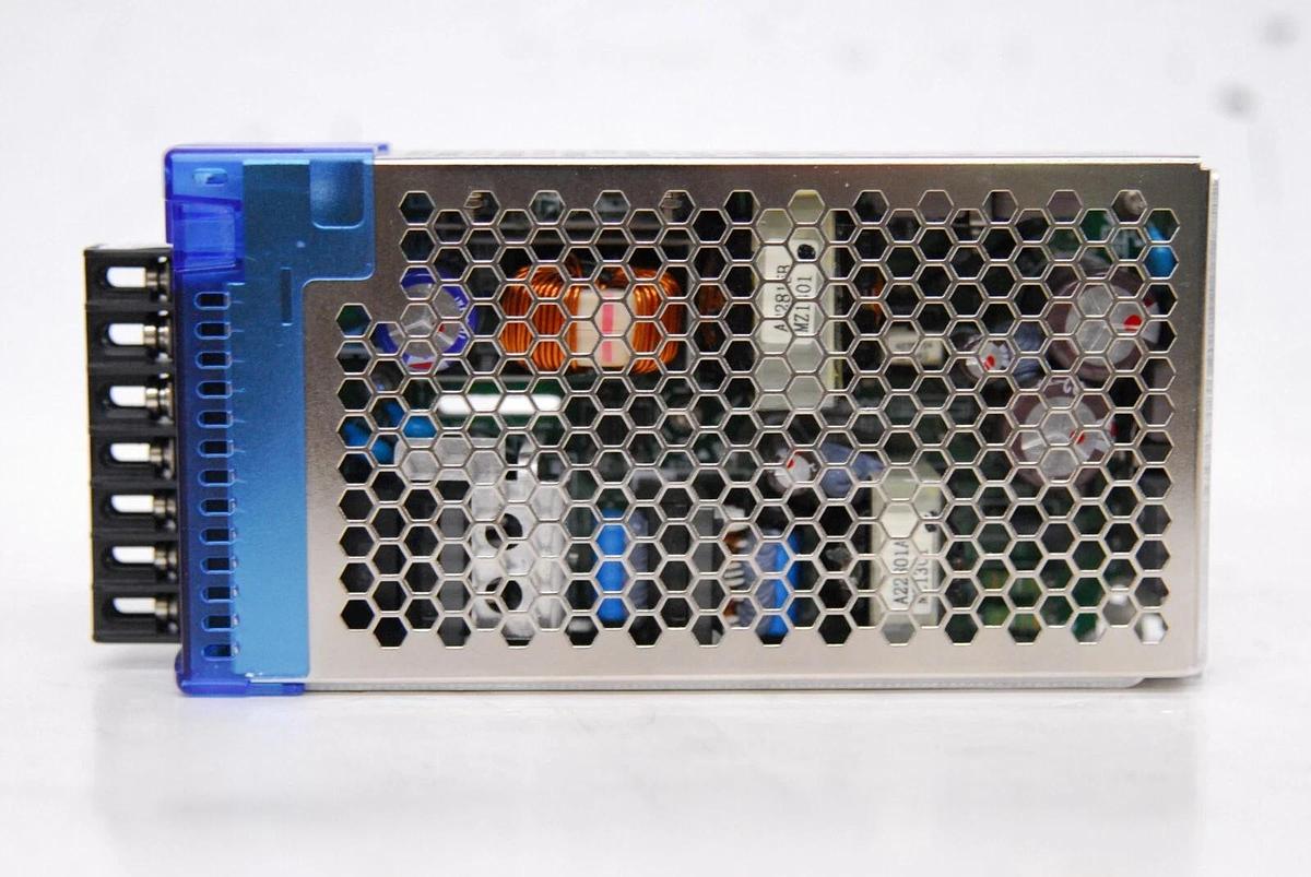 Used Omron S8VM-15024C Power Supply 150W 24V 6.5A 100/240V W/ Mounting Bracket