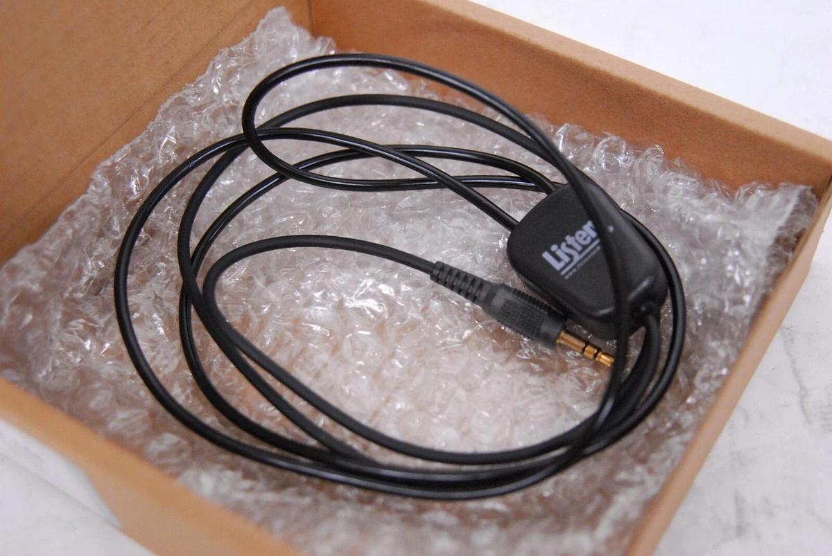 Used New Listen Technologies LA-166 Neck Loop (Telecoil Hearing Aids, Hands-Free)