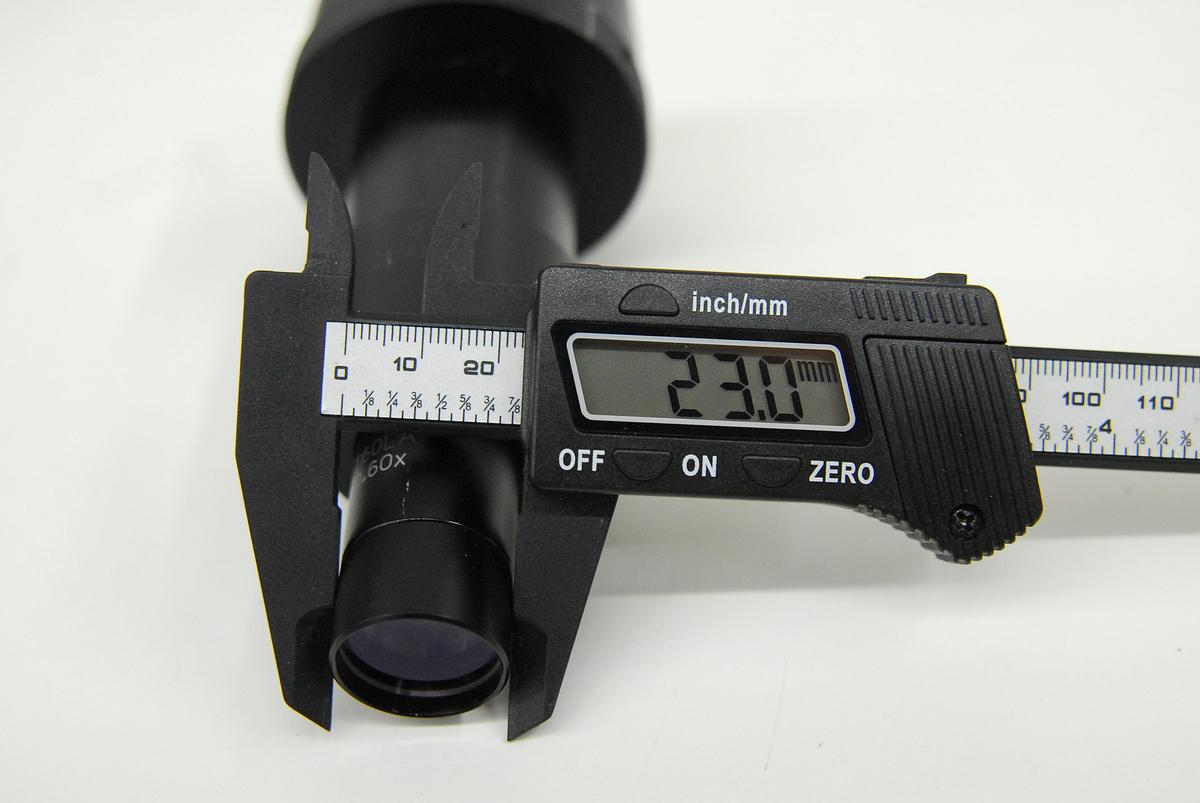 Used Diagnostic instruments HRD060-NIK 0.60x F-Mount Microscope Camera Adapter (23mm)