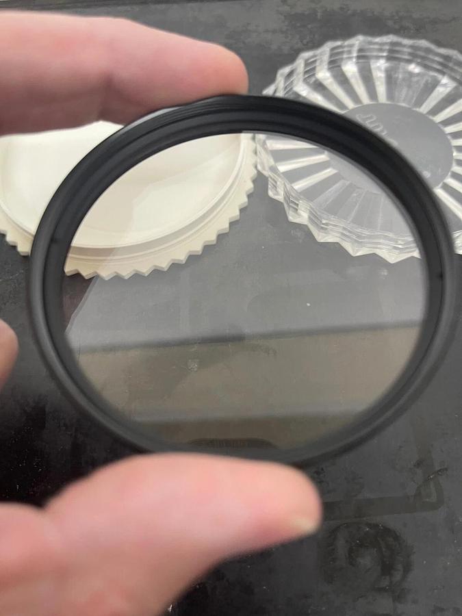 Used Tiffen Professional 72mm 81A Light Balancing Screw-In USA W/ Case