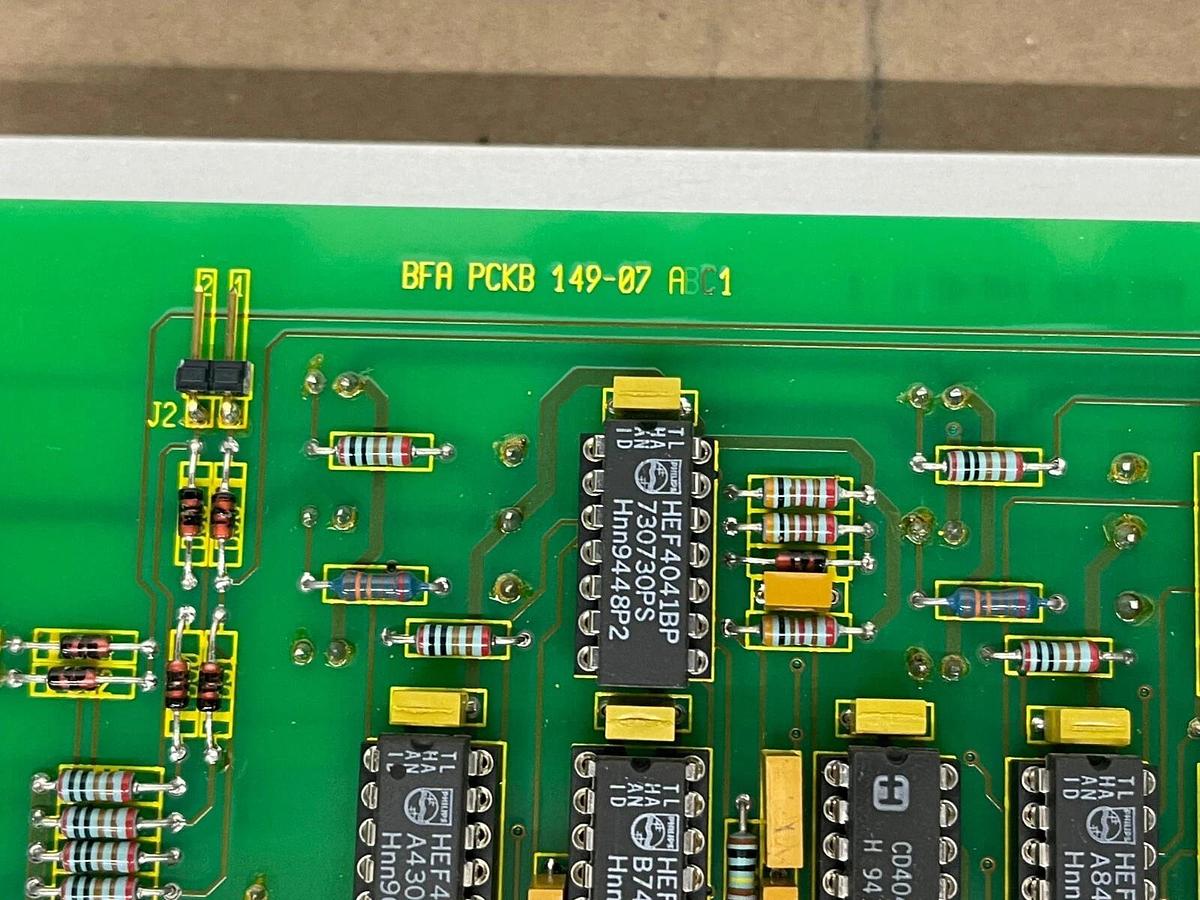 Used Bruker DJ015 Pump Control Panel