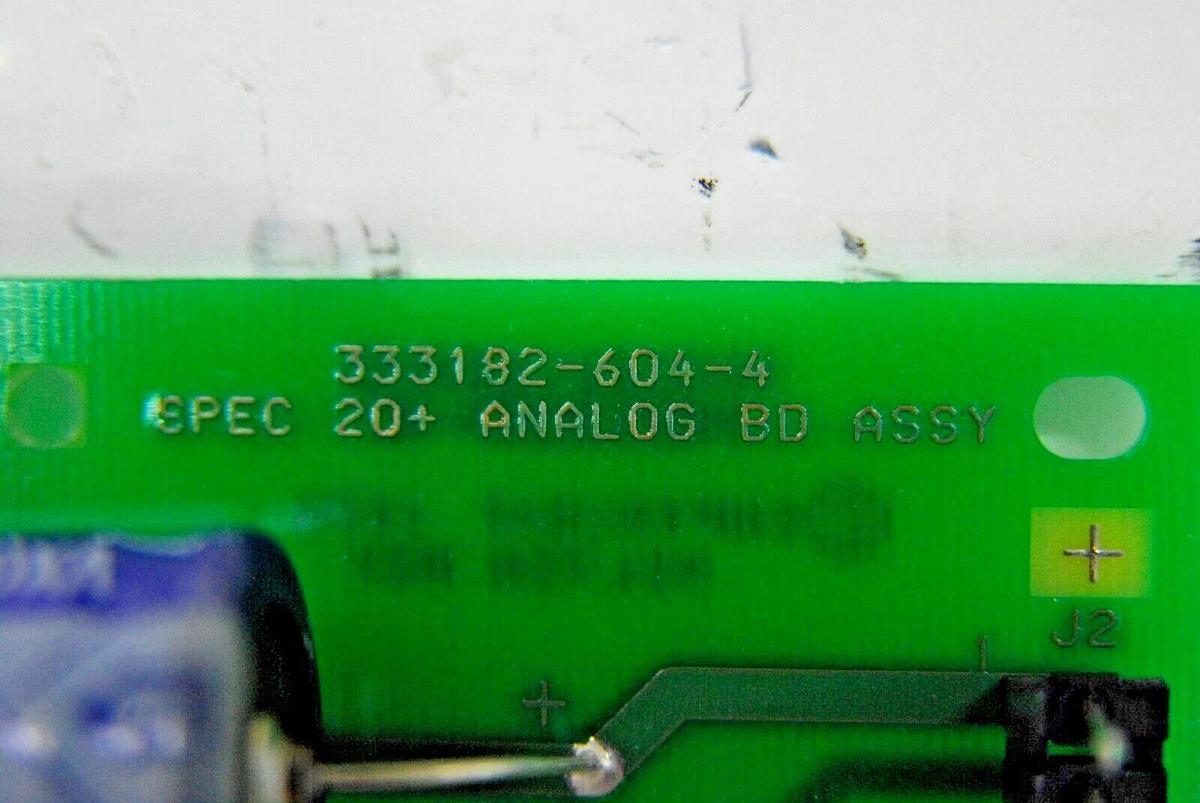 Used 333182-604-4 SPEC 20+ Analog Board - Thermo Spectronic 20+