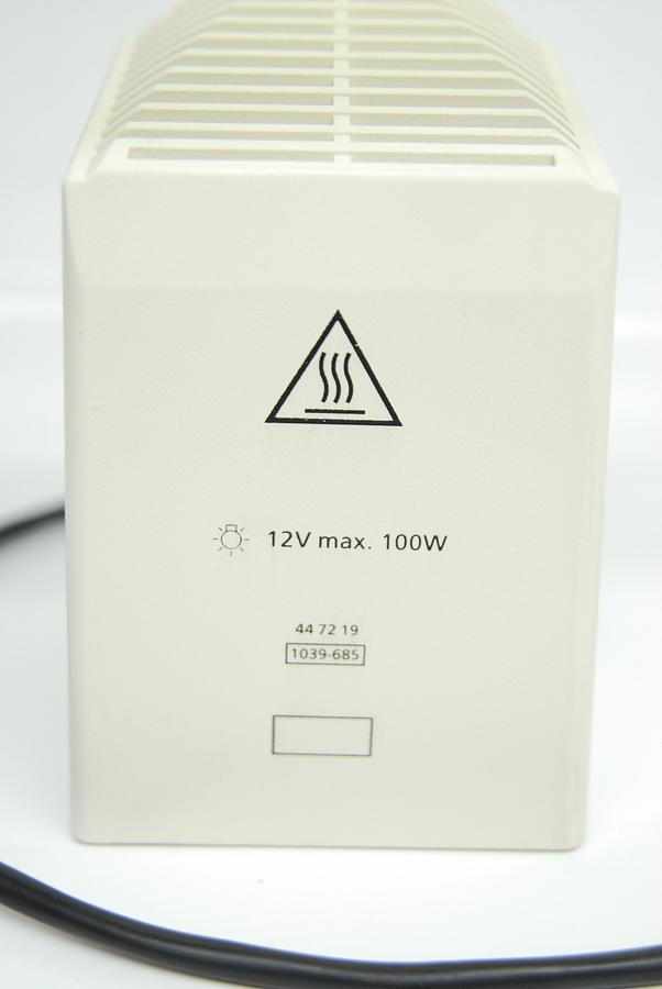 Used Zeiss 447219 100 HAL 12V 100W Halogen Microscope Lamp Housing (Axio Series)