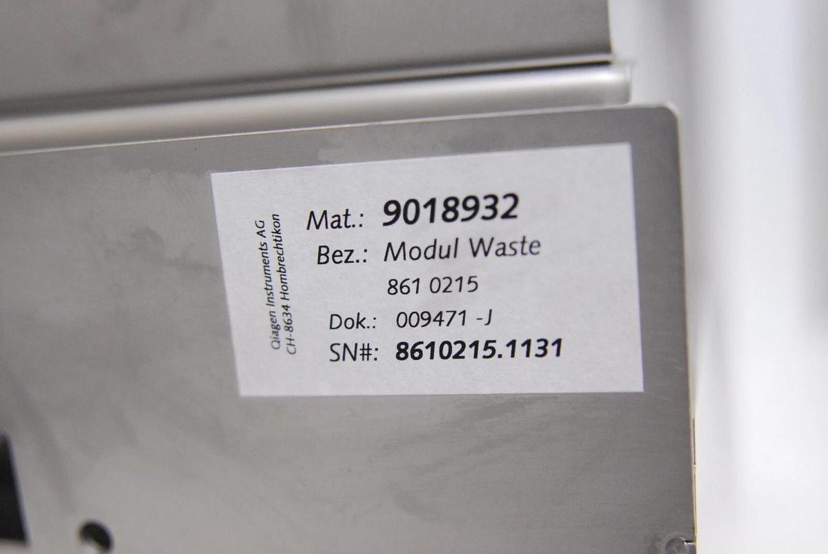 Used QIAGEN QIAsymphony SP Parts -  9018932 Waste Compartment Module Drawer
