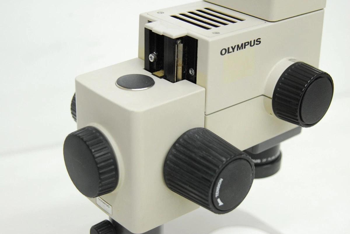 Used Olympus SZH Stereo Microscope W/ GWH10X-D/CD Eyepieces, DF PLAN 0.75X Objective