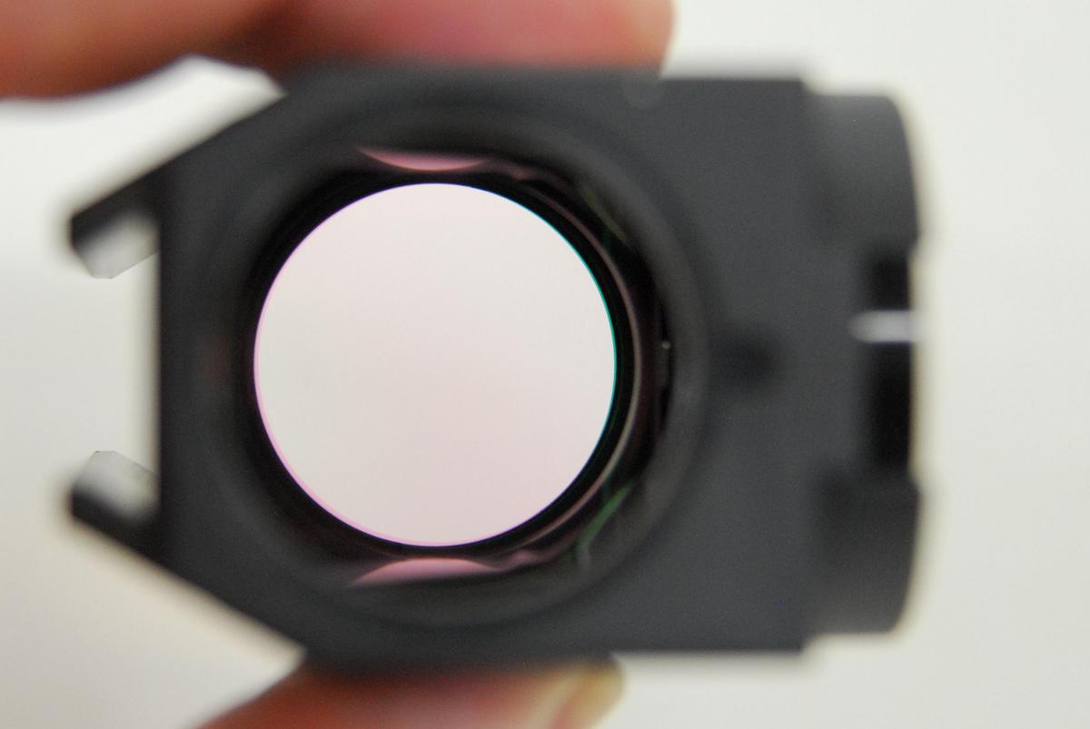 Used Olympus U-MF2 QLM C/YFP 52-850259-000 Microscope Fluorescence Filter Cube