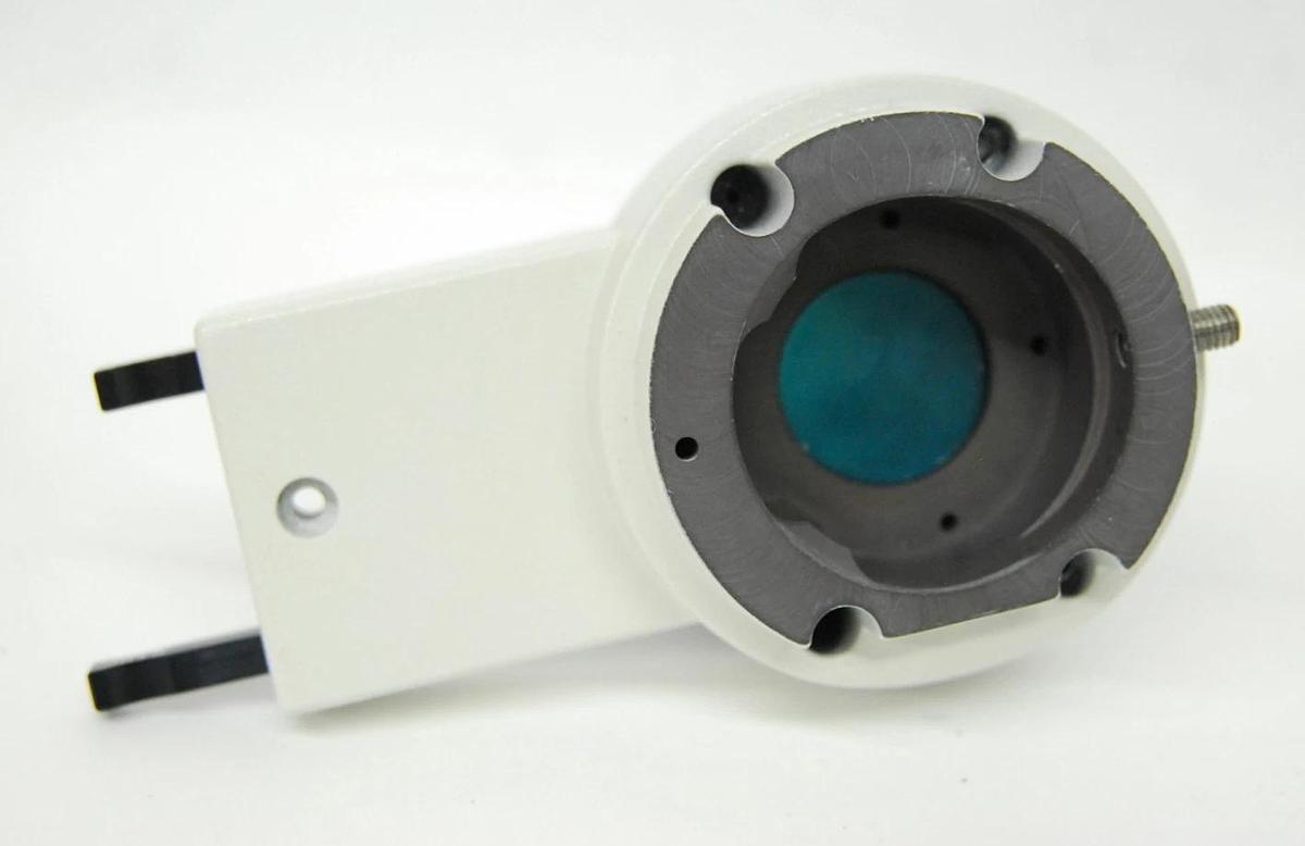 Used Leica 307-072.058 Hg 50W LH-106z Lamp Housing W/ DM IL Fluorescence Port Mount
