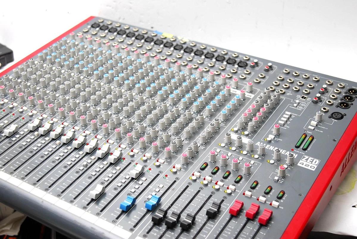 Used Allen & Heath ZED-420 16-Channel Mixer