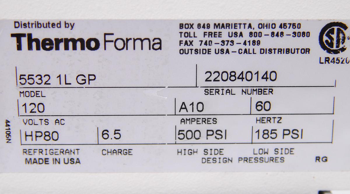 Used Thermo Forma Fisher 5532 1L GP Refrigerated Benchtop Centrifuge W/ 243 Rotor