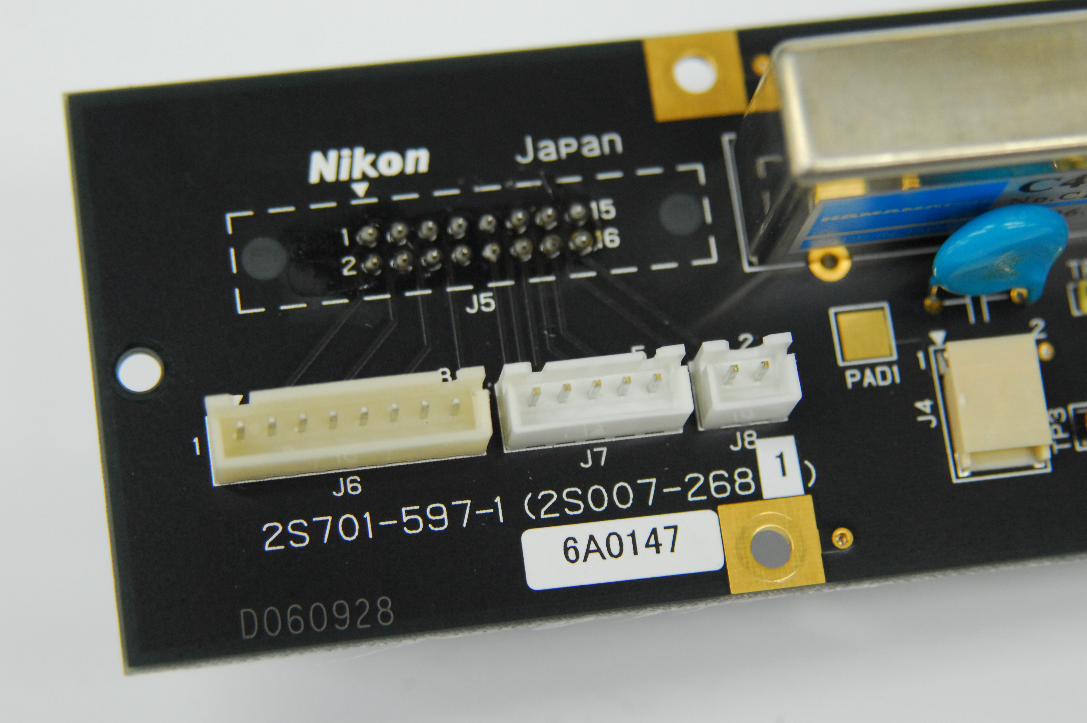 Used Nikon 2S701-597-1 Galvanometer Interface Board - C1-SHS Spectral Detector