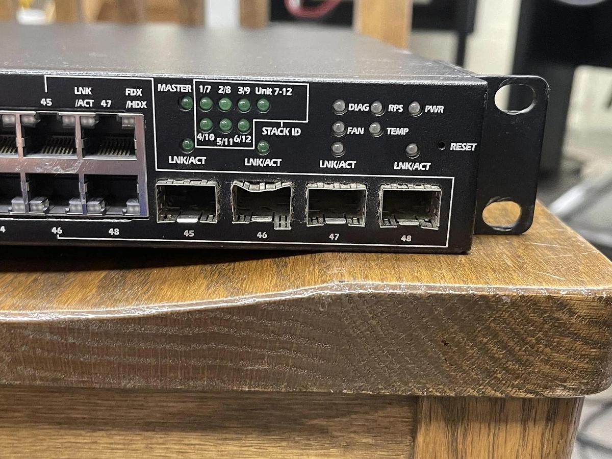 Used Dell PowerConnect 6248 Switch Gigabit 48 Port