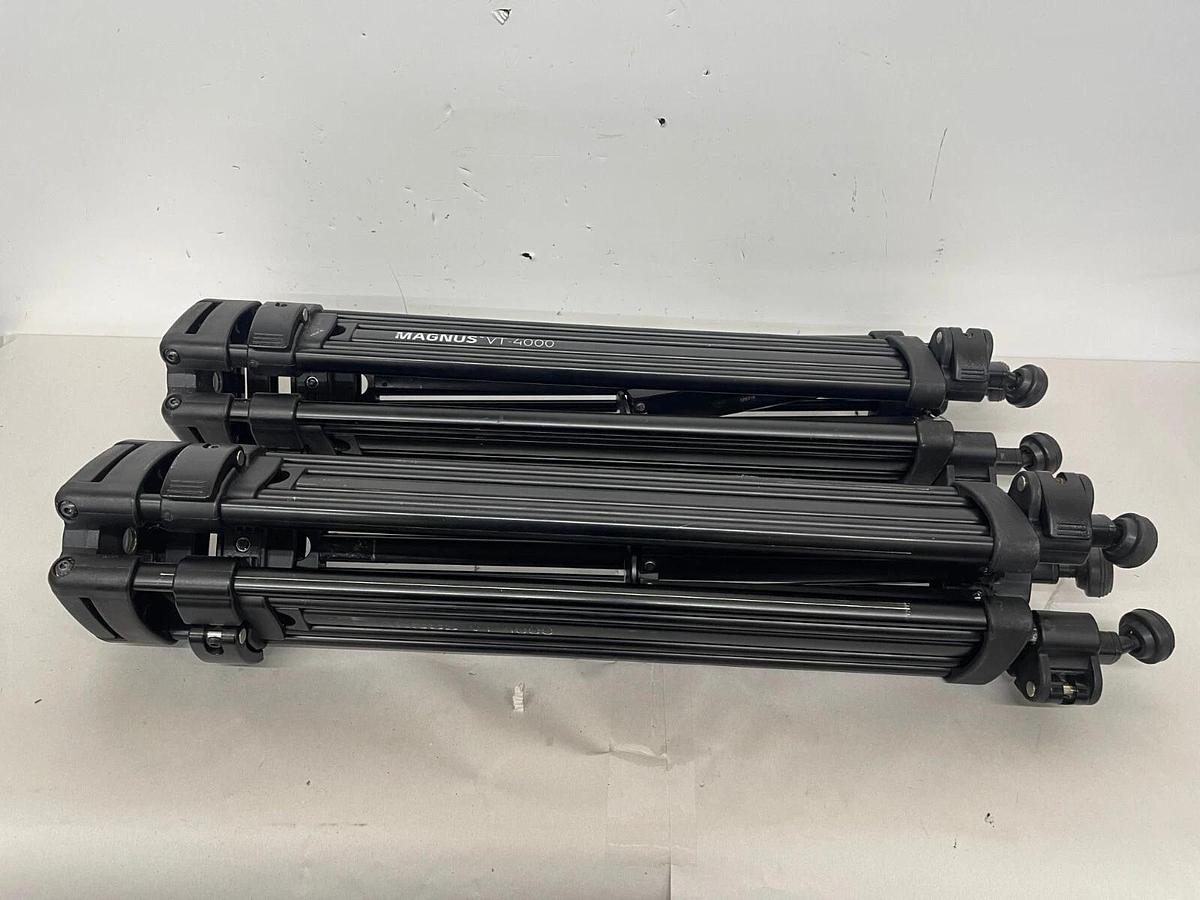 Used Magnus VT 4000 Tripods (No Heads) - Lot of 2
